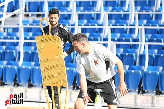 تدريبات حراس الأهلي (3) تدريبات حراس الأهلي (3)