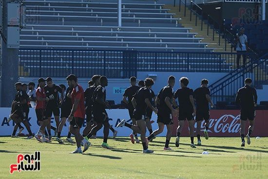 جانب من مران الأهلي جانب من مران الأهلي