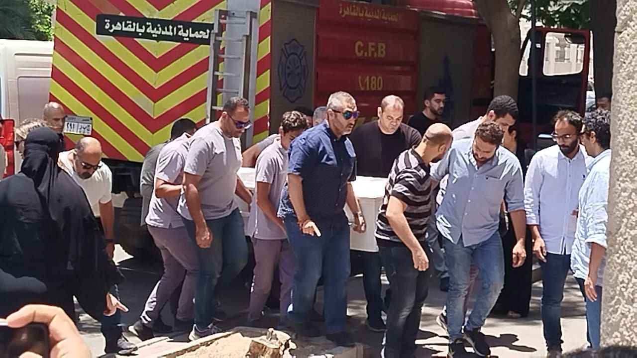 من جنازة نجل صلاح الشرنوبى من جنازة نجل صلاح الشرنوبى