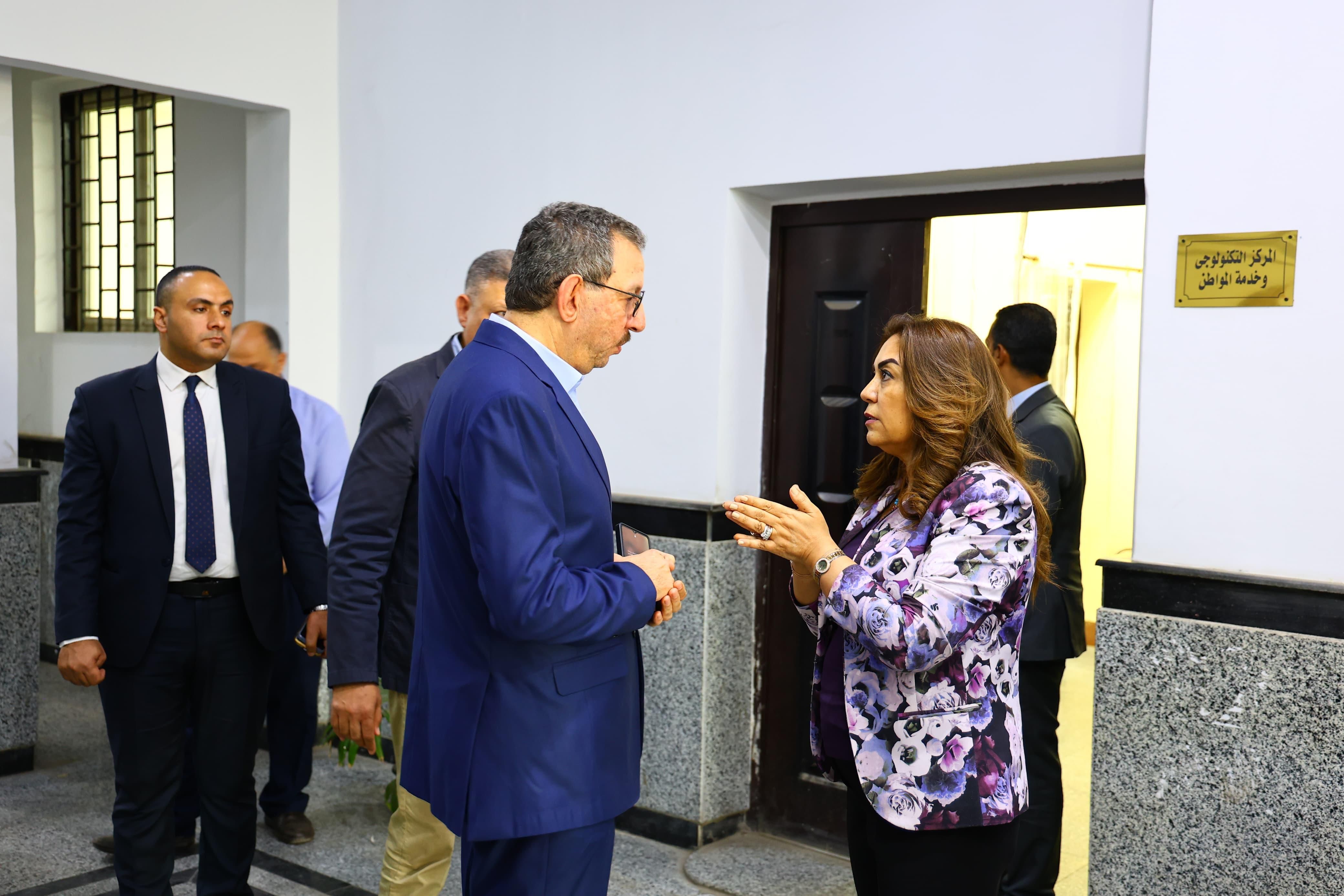 جولة وزيرة التنمية المحلية فى حى عابدين (2) جولة وزيرة التنمية المحلية فى حى عابدين (2)