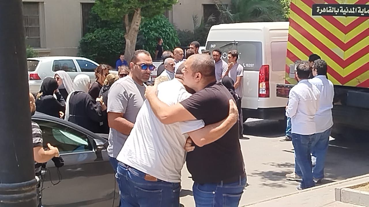جنازة نجل الموسيقار صلاح الشرنوبى جنازة نجل الموسيقار صلاح الشرنوبى