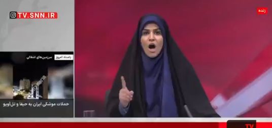 مذيعة التلفزيون الإيراني مذيعة التلفزيون الإيراني