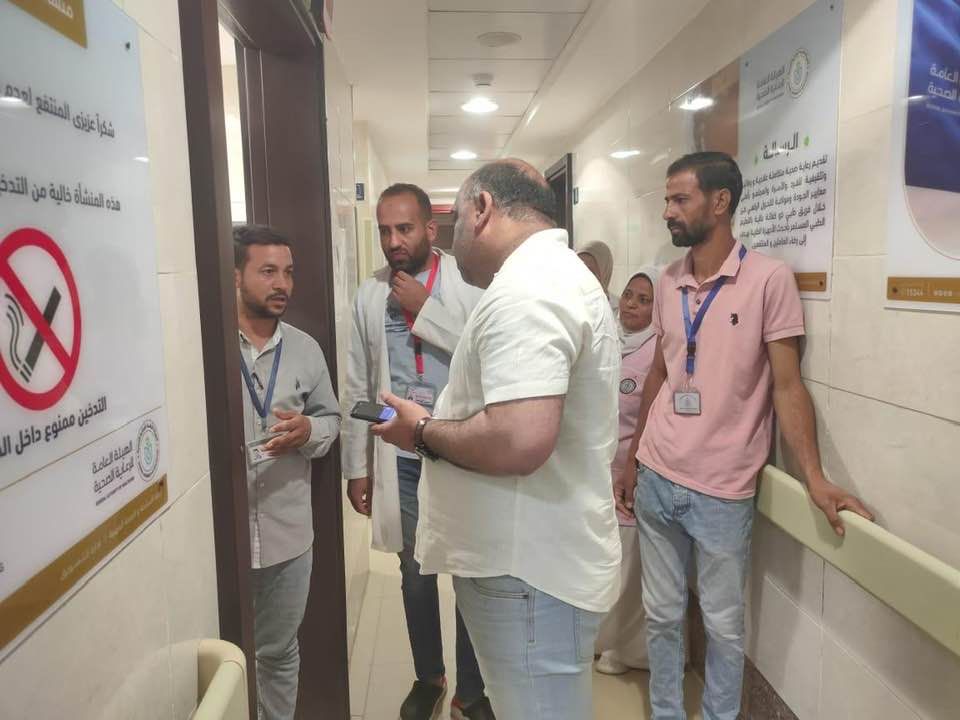 جولة داخل وحدة طب أسرة المحاميد بأرمنت جولة داخل وحدة طب أسرة المحاميد بأرمنت