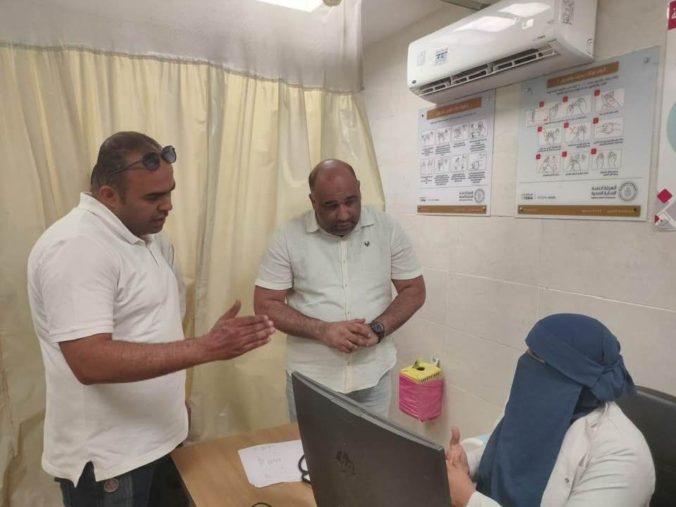 زيارة ميدانية لوحدة طب أسرة النجوع بحري لمتابعة سير العمل زيارة ميدانية لوحدة طب أسرة النجوع بحري لمتابعة سير العمل