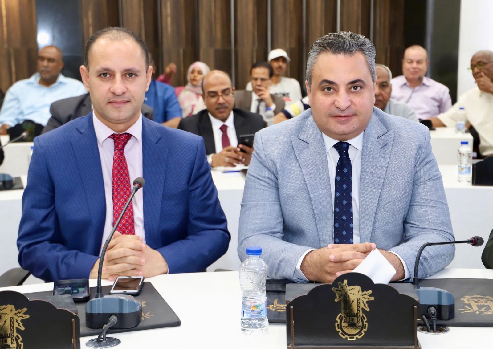 مدحت وهبه المستشار الاعلامى والمتحدث الرسمى للصندوق والدكتور احمد الكتامى مدير عام البرامج العلاجية بالصندوق مدحت وهبه المستشار الاعلامى والمتحدث الرسمى للصندوق والدكتور احمد الكتامى مدير عام البرامج العلاجية بالصندوق