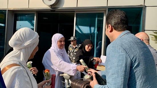 محمد السيد الشاذلى في استقبل الحجاج (3) محمد السيد الشاذلى في استقبل الحجاج (3)