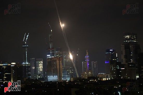 صواريخ إيران تل مدينة تل أبيب صواريخ إيران تل مدينة تل أبيب