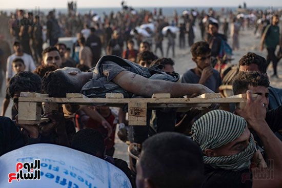 جثث بعض الشهداء جثث بعض الشهداء