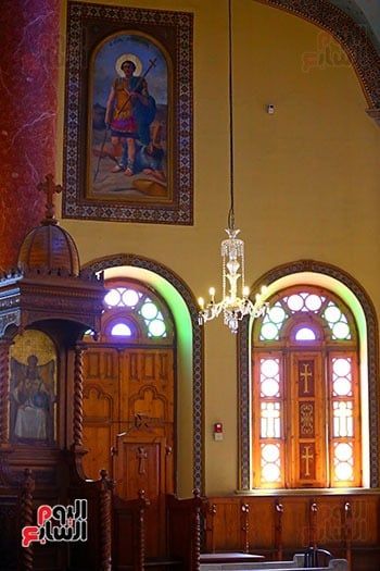 مدخل دير مارجرس البطريركى مدخل دير مارجرس البطريركى