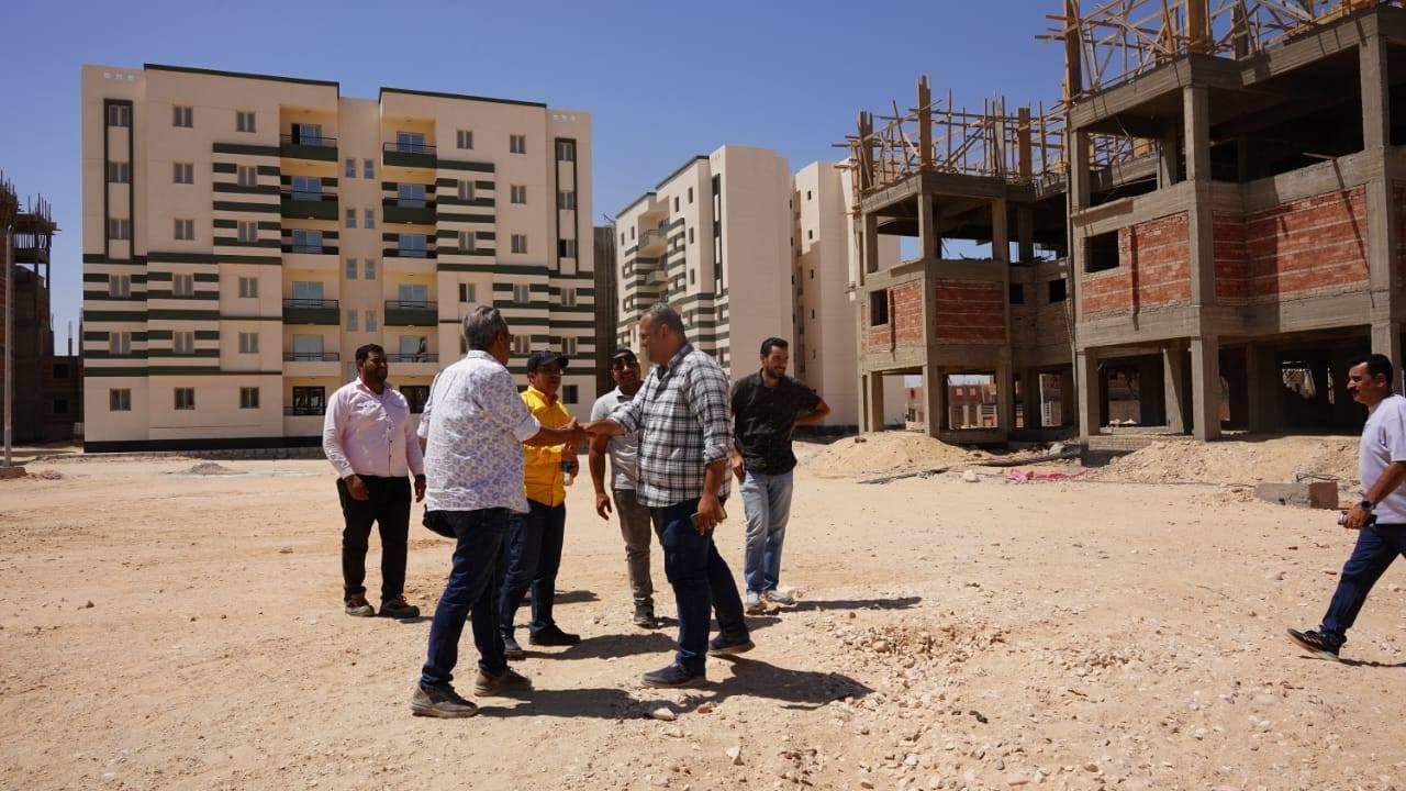 تفقد المشروعات بالمدينة تفقد المشروعات بالمدينة
