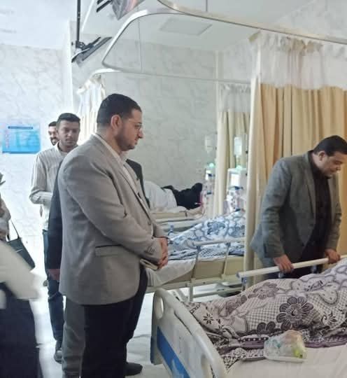 مرضي يتلقون جلسات بمستشفي المسلة مرضي يتلقون جلسات بمستشفي المسلة