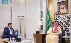 الأمير عبدالعزيز بن سعود يستقبل سفير المملكة المتحدة لدى المملكة