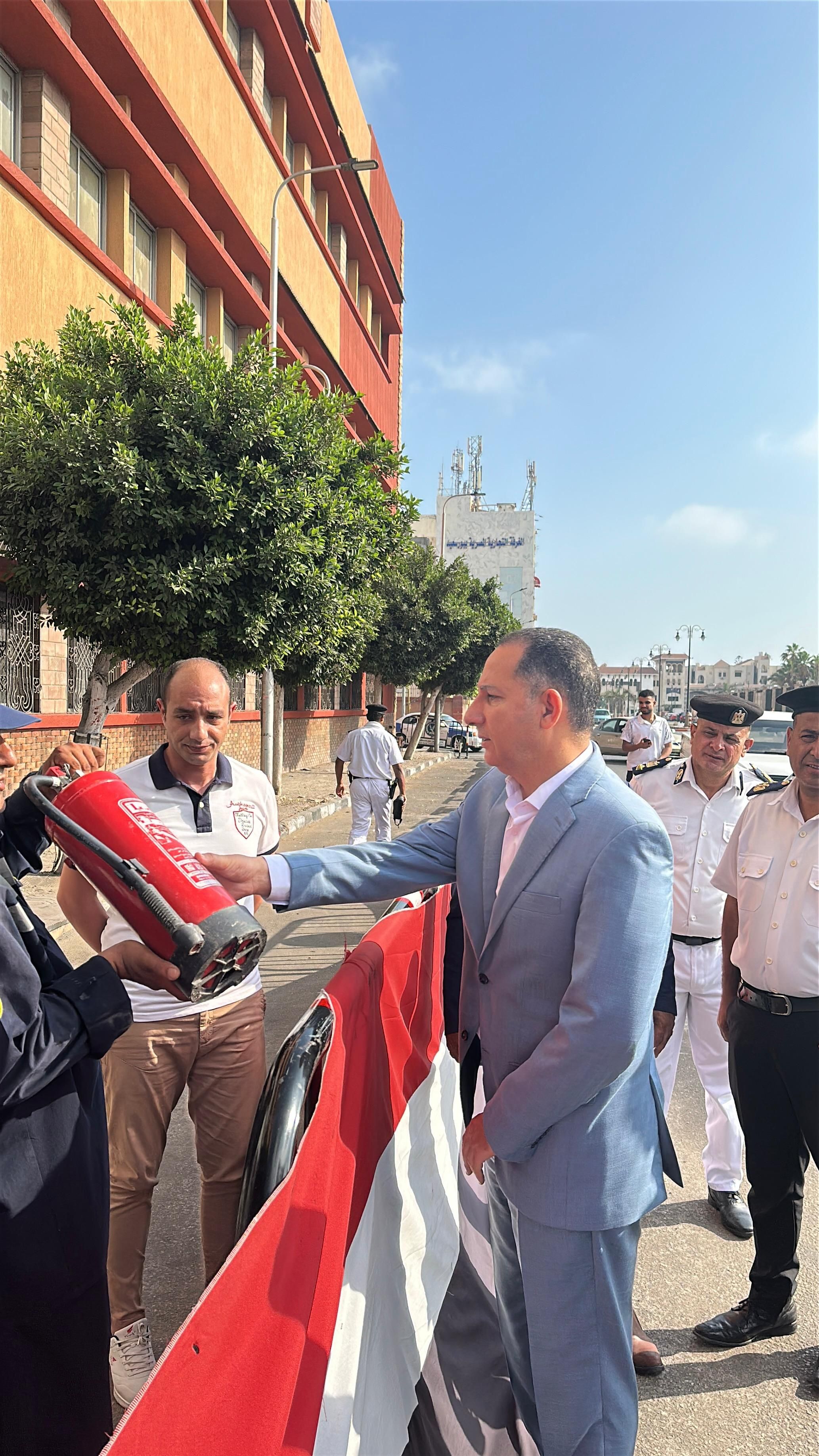 تفقد مدير الامن تفقد مدير الامن