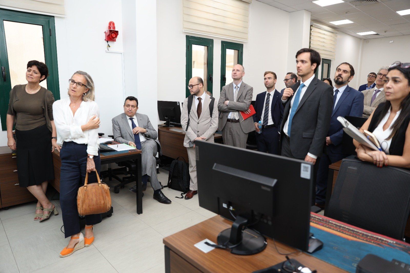 وكالة الفضاء المصرية تستقبل وفدًا دبلوماسيا من بعثات دول الاتحاد الأوروبي وكالة الفضاء المصرية تستقبل وفدًا دبلوماسيا من بعثات دول الاتحاد الأوروبي