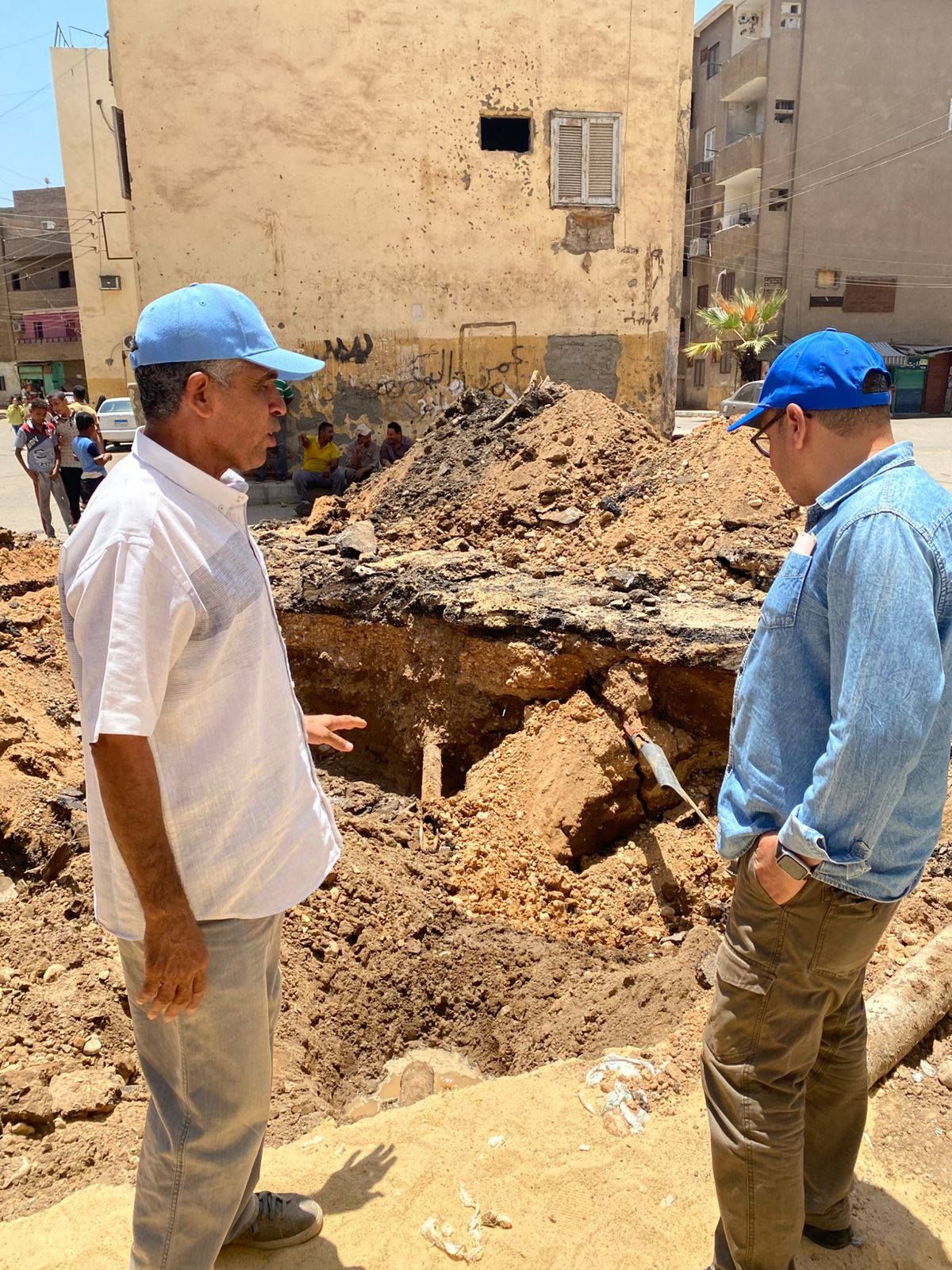 متابعة ردم حفرة تنقيب عن الآثار أسفل قصر ثقافة الطفل متابعة ردم حفرة تنقيب عن الآثار أسفل قصر ثقافة الطفل