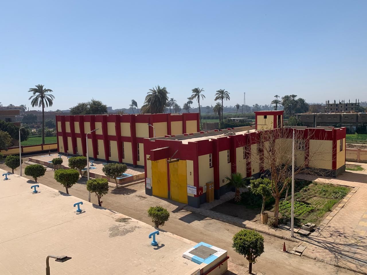 مبانى محطة السكساكة مبانى محطة السكساكة