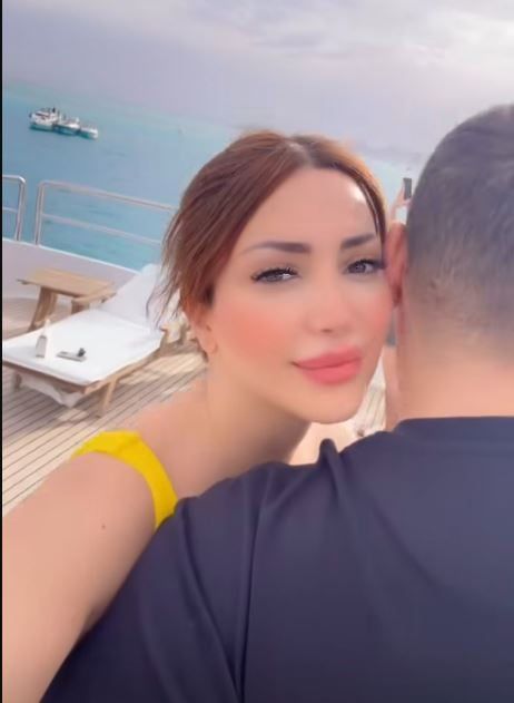نسرين طافش وزوجها نسرين طافش وزوجها