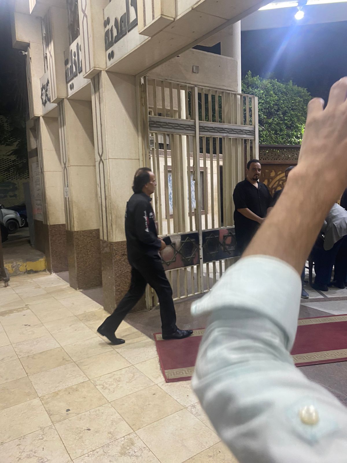 عزاء والدة هشام إسماعيل (2)