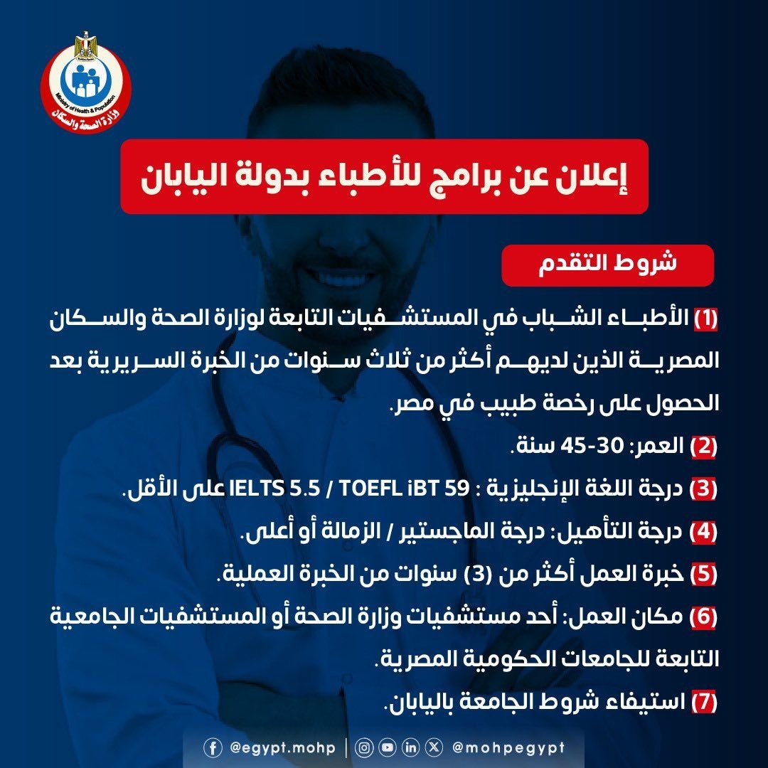 برامج للأطباء بدولة اليابان (4)