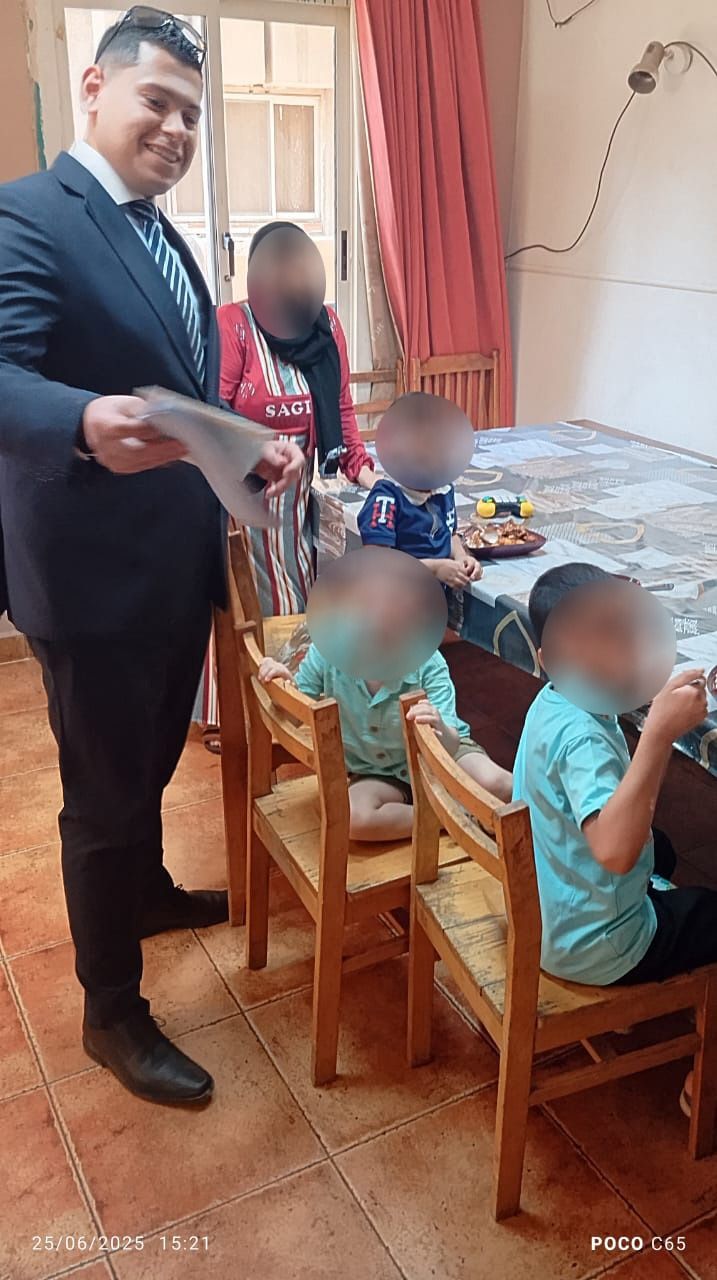 جانب من زيارة التفتيش جانب من زيارة التفتيش