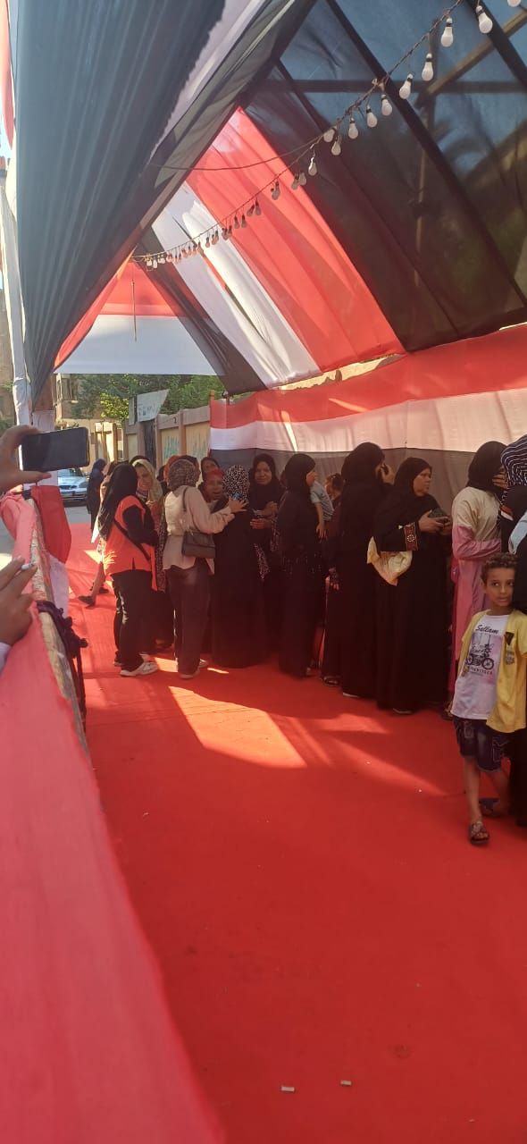 تواجد الناخبين على اللجان