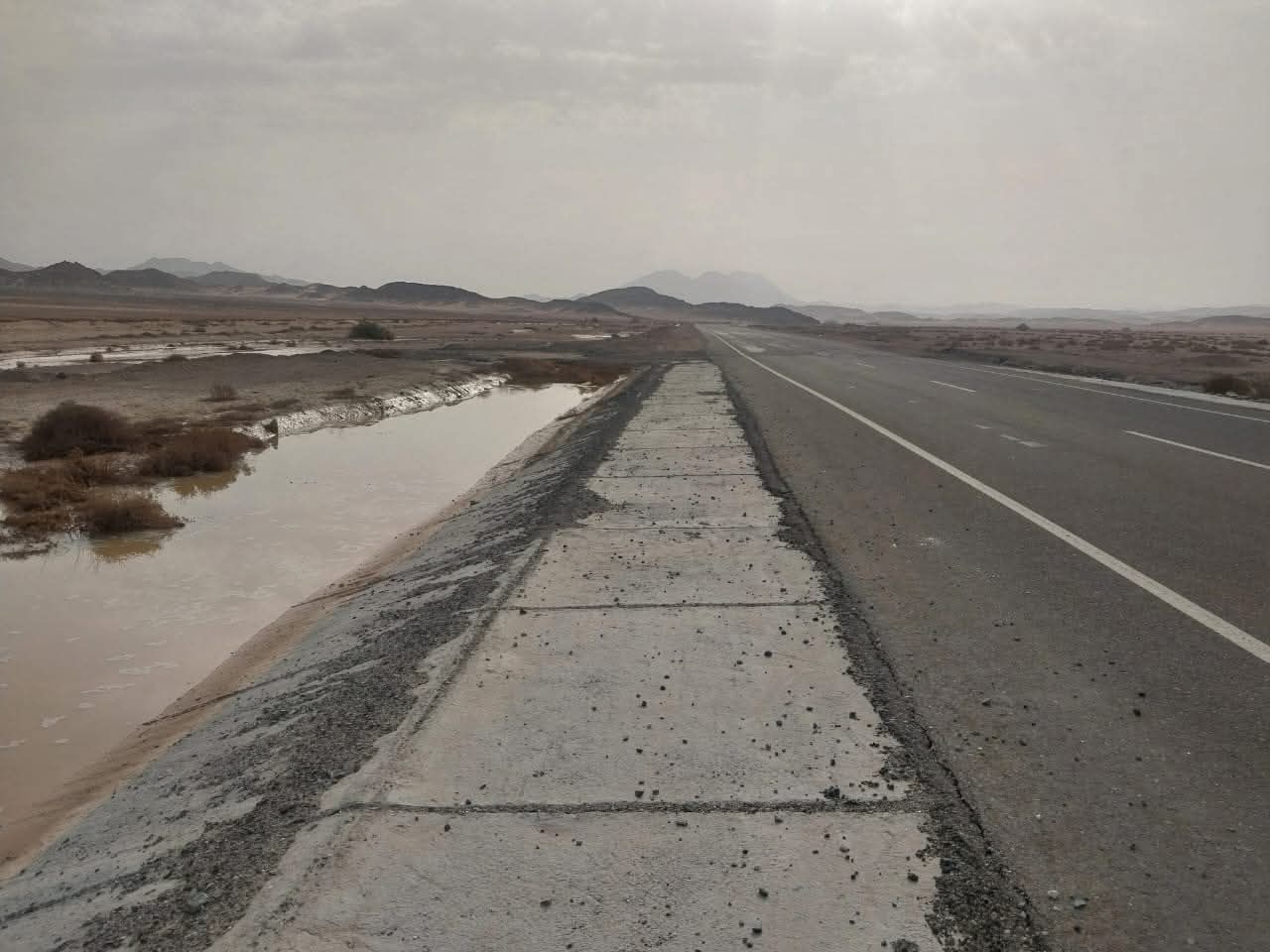 سيل خفيف بغارب