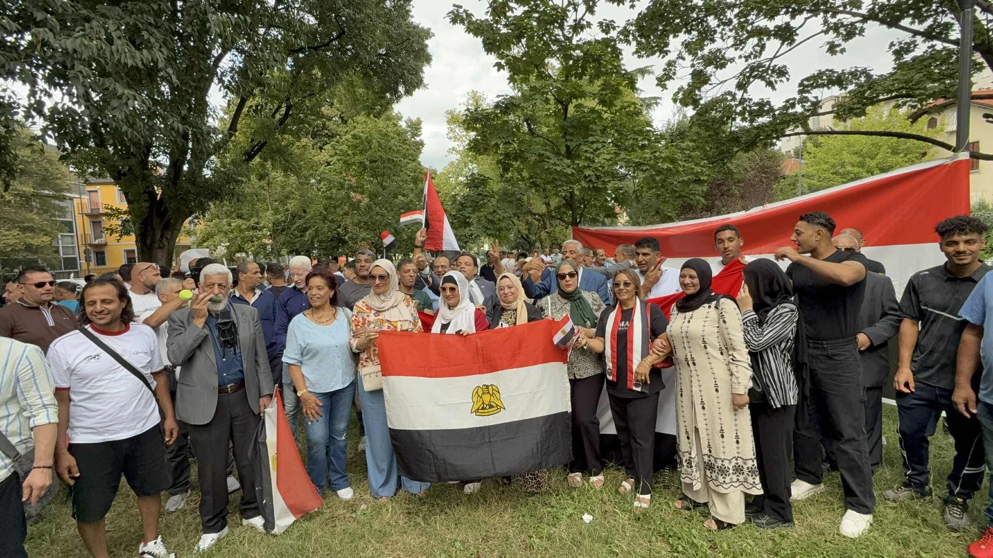 أبناء الجالية المصرية فى ميلانو (5)