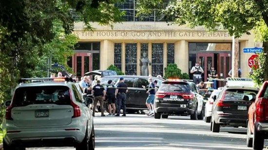 إطلاق نار على مدرسة بولاية مينيسوتا الأميركية إطلاق نار على مدرسة بولاية مينيسوتا الأميركية