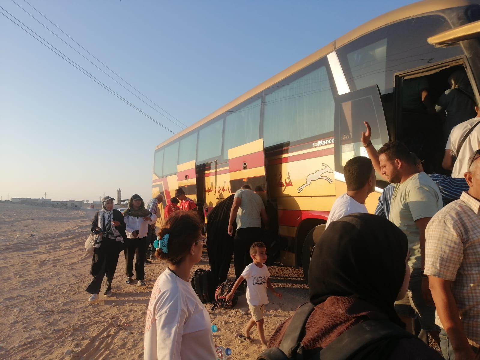 تشغيل اتوبيسات لنقل ركاب قطار مطروح (5) تشغيل اتوبيسات لنقل ركاب قطار مطروح (5)