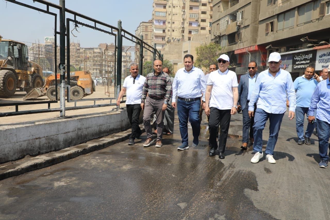 جولة لمحافظ القاهرة بمحيط ميدان رمسيس