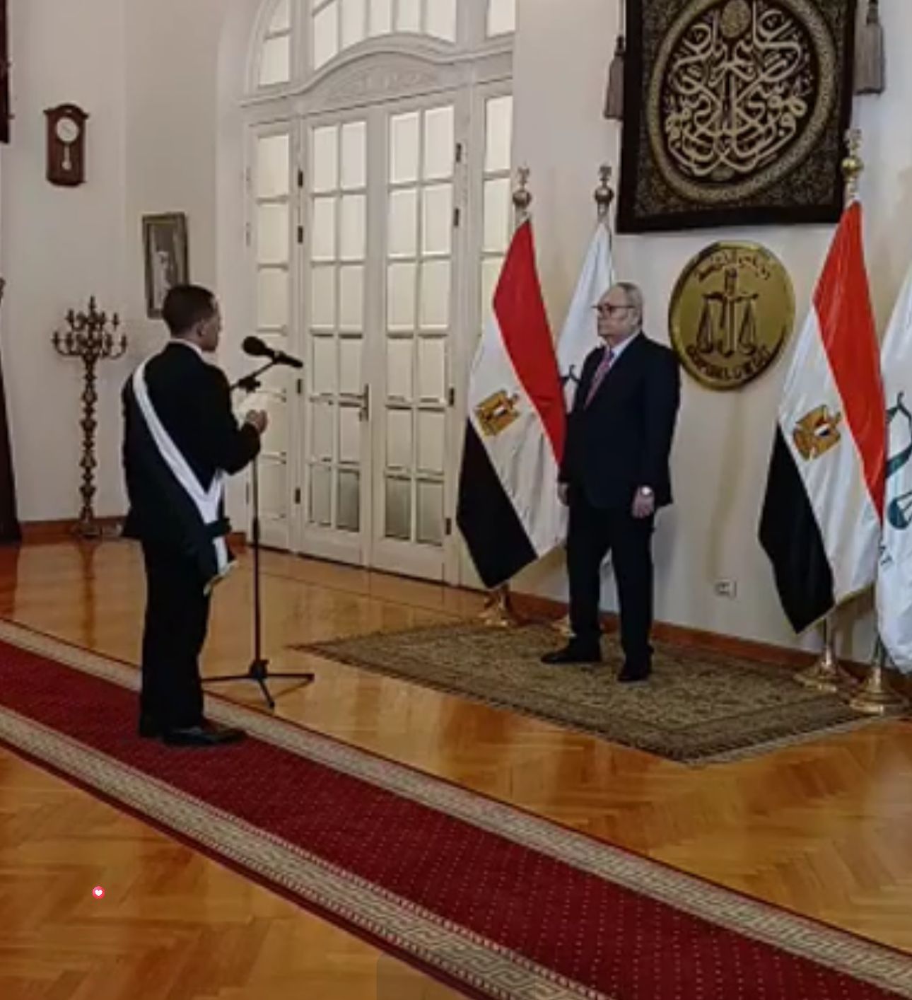مراسم حلف اليمين للدفعة الجديدة من المندوبين المساعدين بمجلس الدولة (4) مراسم حلف اليمين للدفعة الجديدة من المندوبين المساعدين بمجلس الدولة (4)
