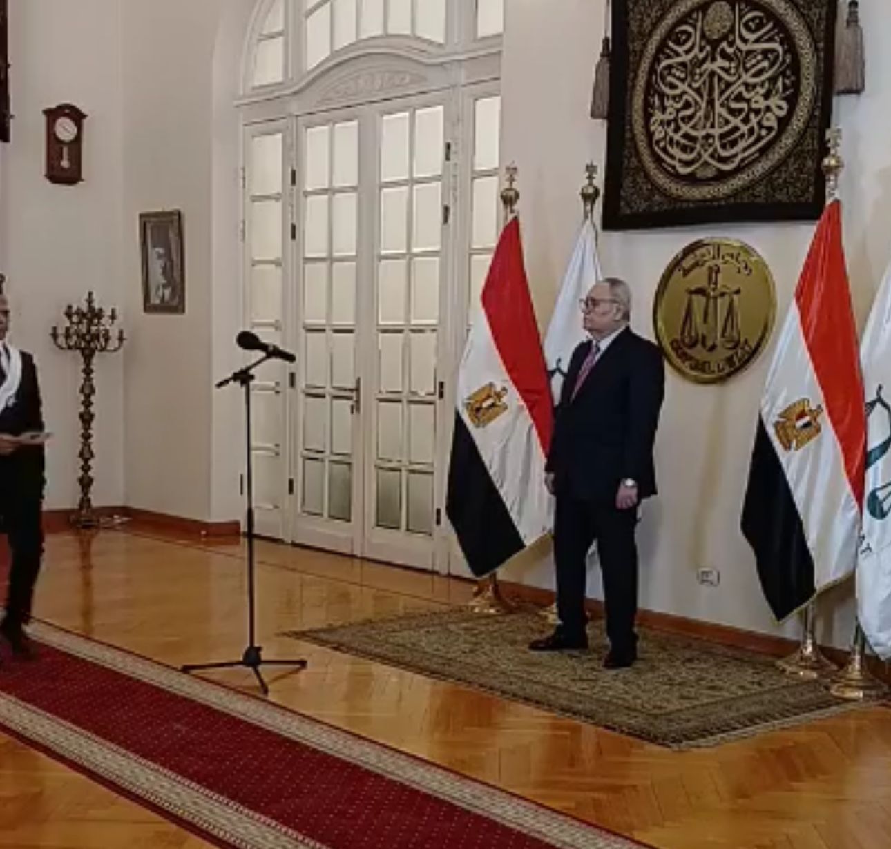 مراسم حلف اليمين للدفعة الجديدة من المندوبين المساعدين بمجلس الدولة (3) مراسم حلف اليمين للدفعة الجديدة من المندوبين المساعدين بمجلس الدولة (3)