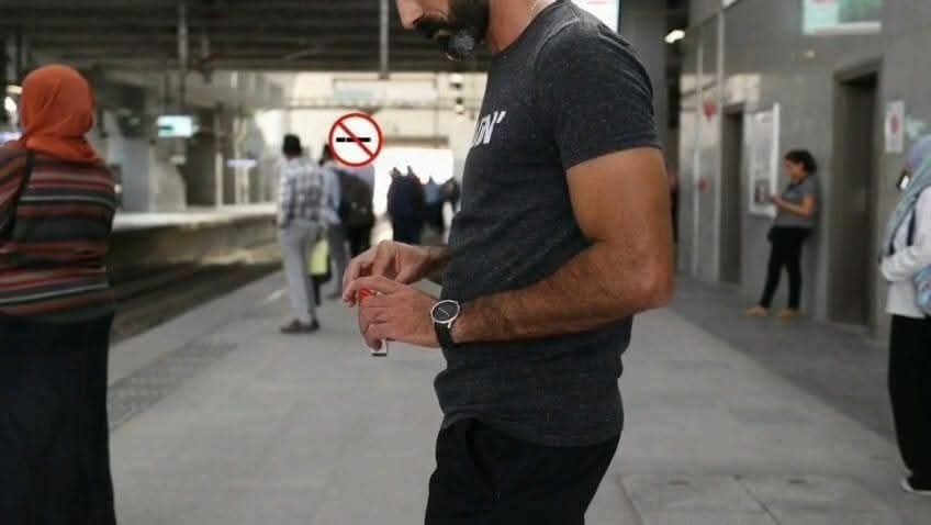 التدخين فى المترو التدخين فى المترو