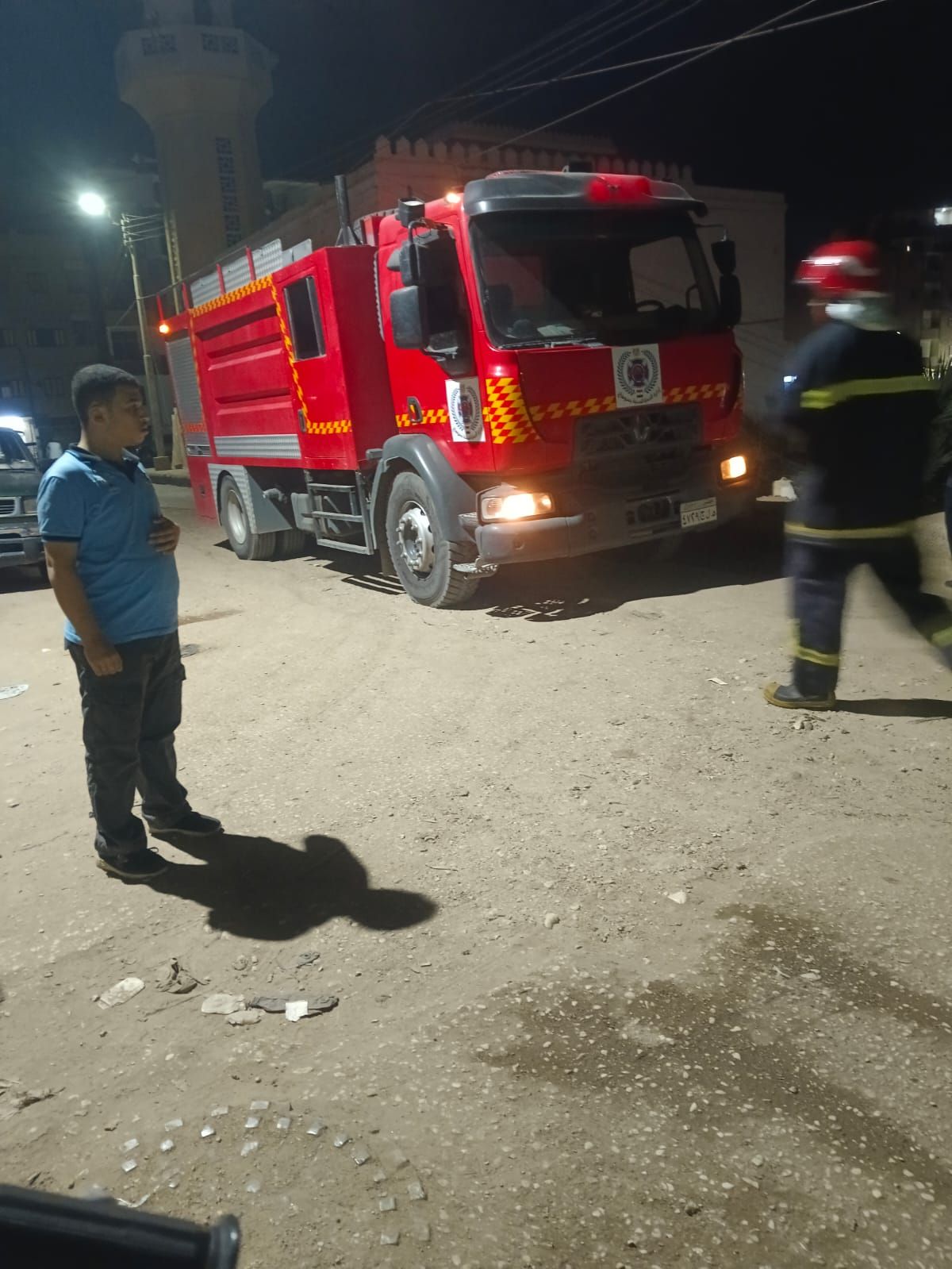 السيطرة على حادث تسريب غاز بمدينة ناصر