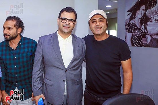 أحمد أبو اليزيد وآسر أحمد يرحبان بالأستاذ مصطفى عمار