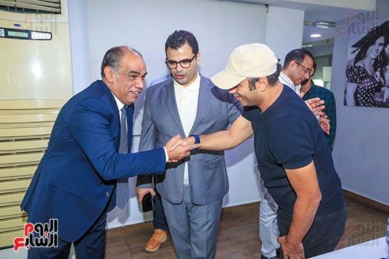 خلال لقاء الزملاء باليوم السابع