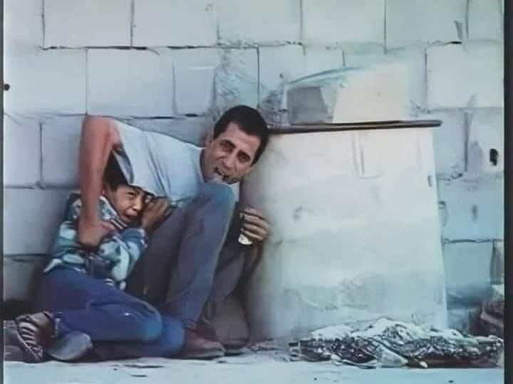 الطفل محمد الدرة ووالده