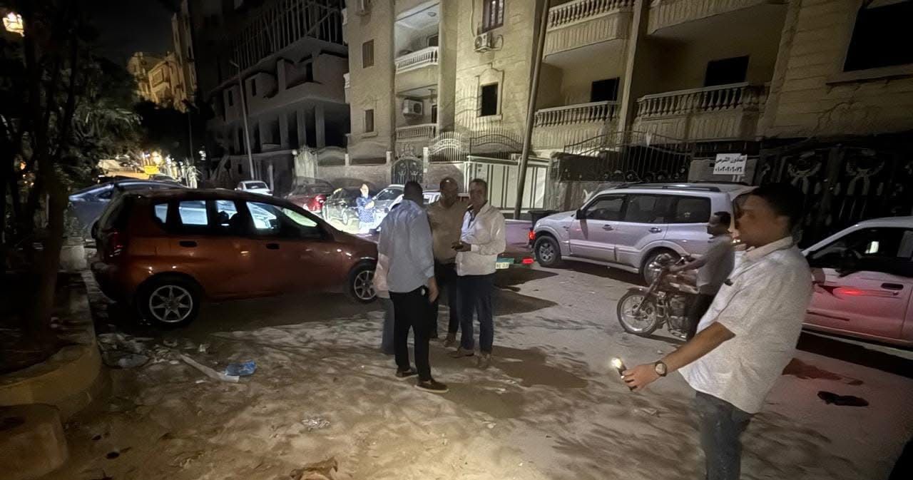 لجنة من حى الهرم لفحص حقيقة ادعاء نفوق 500 كلب فى حدائق الأهرام (1)