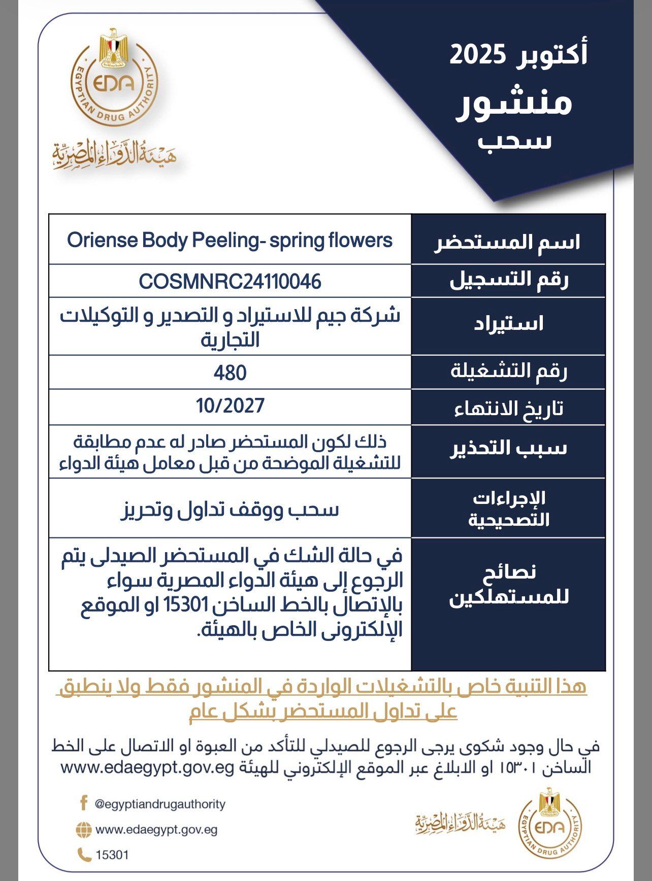 الأدوية المسحوبة الأدوية المسحوبة
