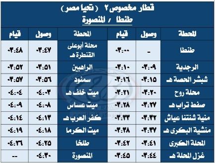 مواعيد قطارات طنطا (2) مواعيد قطارات طنطا (2)