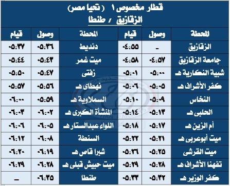 مواعيد قطارات طنطا (3) مواعيد قطارات طنطا (3)