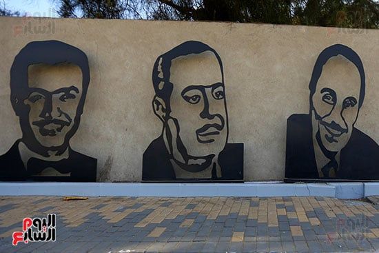 تجميل المحاور المؤدية للمتحف الكبير تجميل المحاور المؤدية للمتحف الكبير