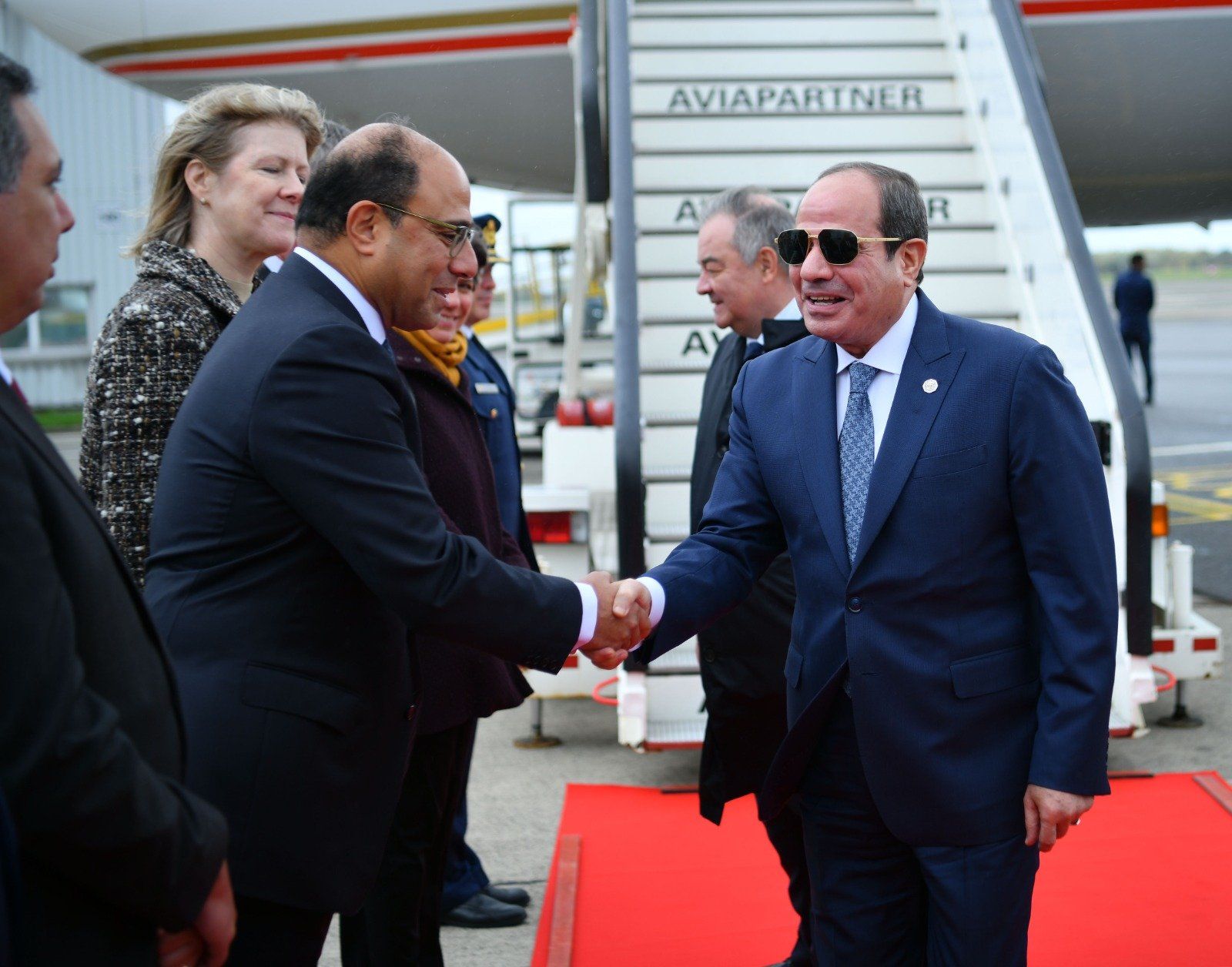 الرئيس السيسى يصل العاصمة البلجيكية للمشاركة فى أعمال القمة المصرية الأوروبية الأولى الرئيس السيسى يصل العاصمة البلجيكية للمشاركة فى أعمال القمة المصرية الأوروبية الأولى