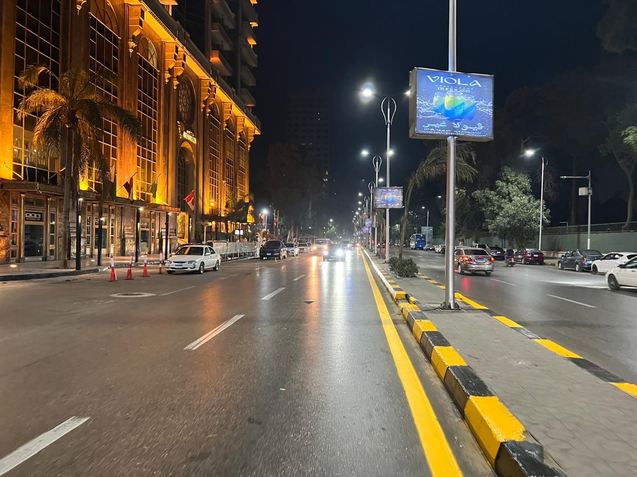 تجميل الطرق بالجيزة لاستقبال زوار المتحف المصرى الكبير تجميل الطرق بالجيزة لاستقبال زوار المتحف المصرى الكبير