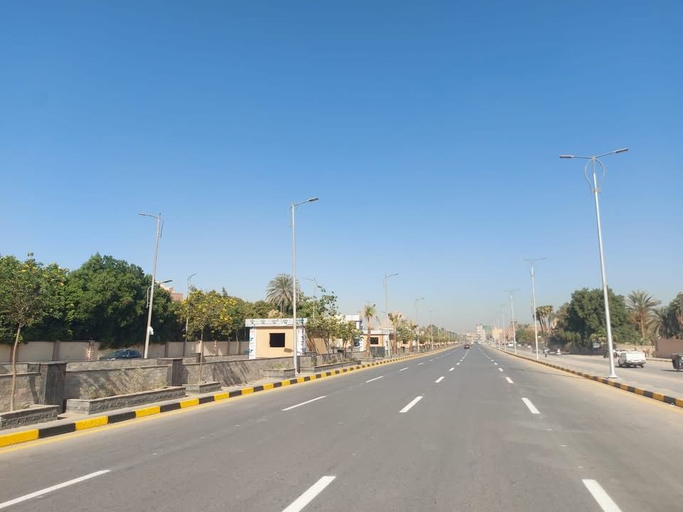 طريق المنصورية بعد أعمال التطوير