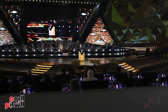 الرئيس عبد الفتاح السيسى فى حفل افتتاح المتحف المصرى الكبير الرئيس عبد الفتاح السيسى فى حفل افتتاح المتحف المصرى الكبير