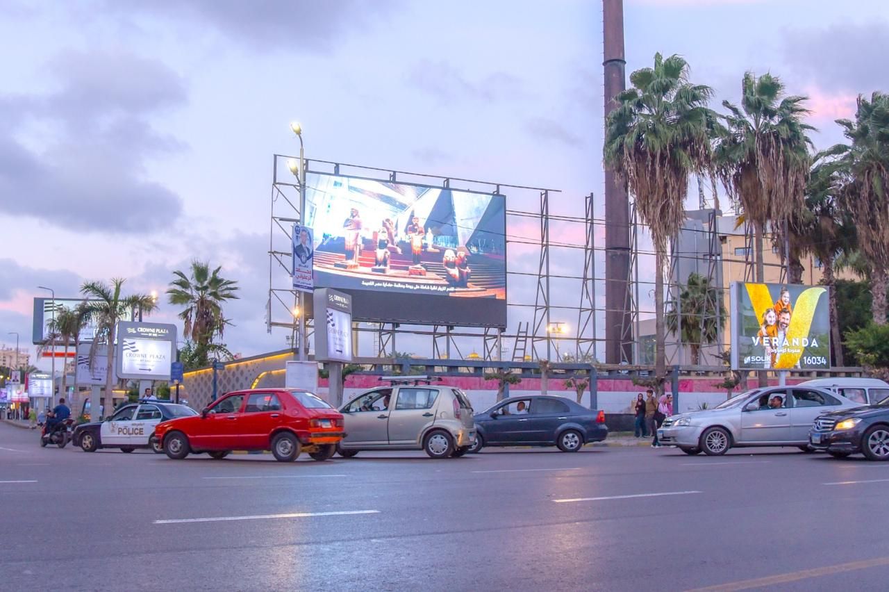 شاشات في ميادين الاسكندرية شاشات في ميادين الاسكندرية