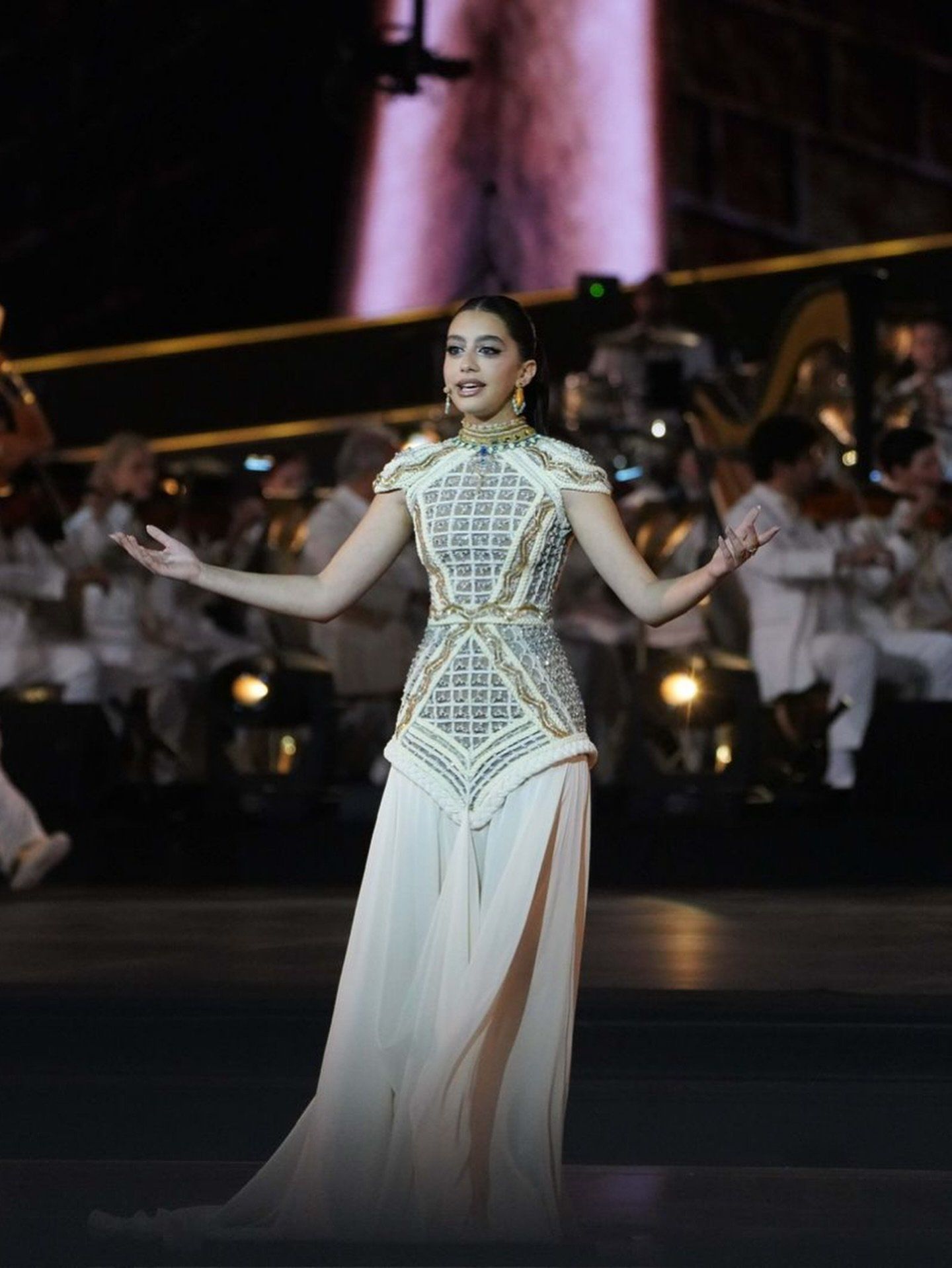 ياسمينا العبد من حفل افتتاح المتحف المصرى الكبير ياسمينا العبد من حفل افتتاح المتحف المصرى الكبير