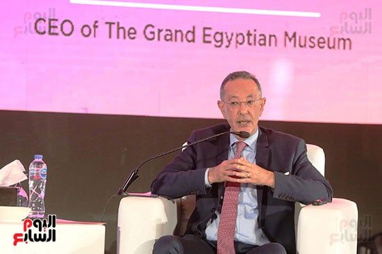 الدكتور أحمد غنيم الرئيس التنفيذي للمتحف المصرى الكبير (3) الدكتور أحمد غنيم الرئيس التنفيذي للمتحف المصرى الكبير (3)