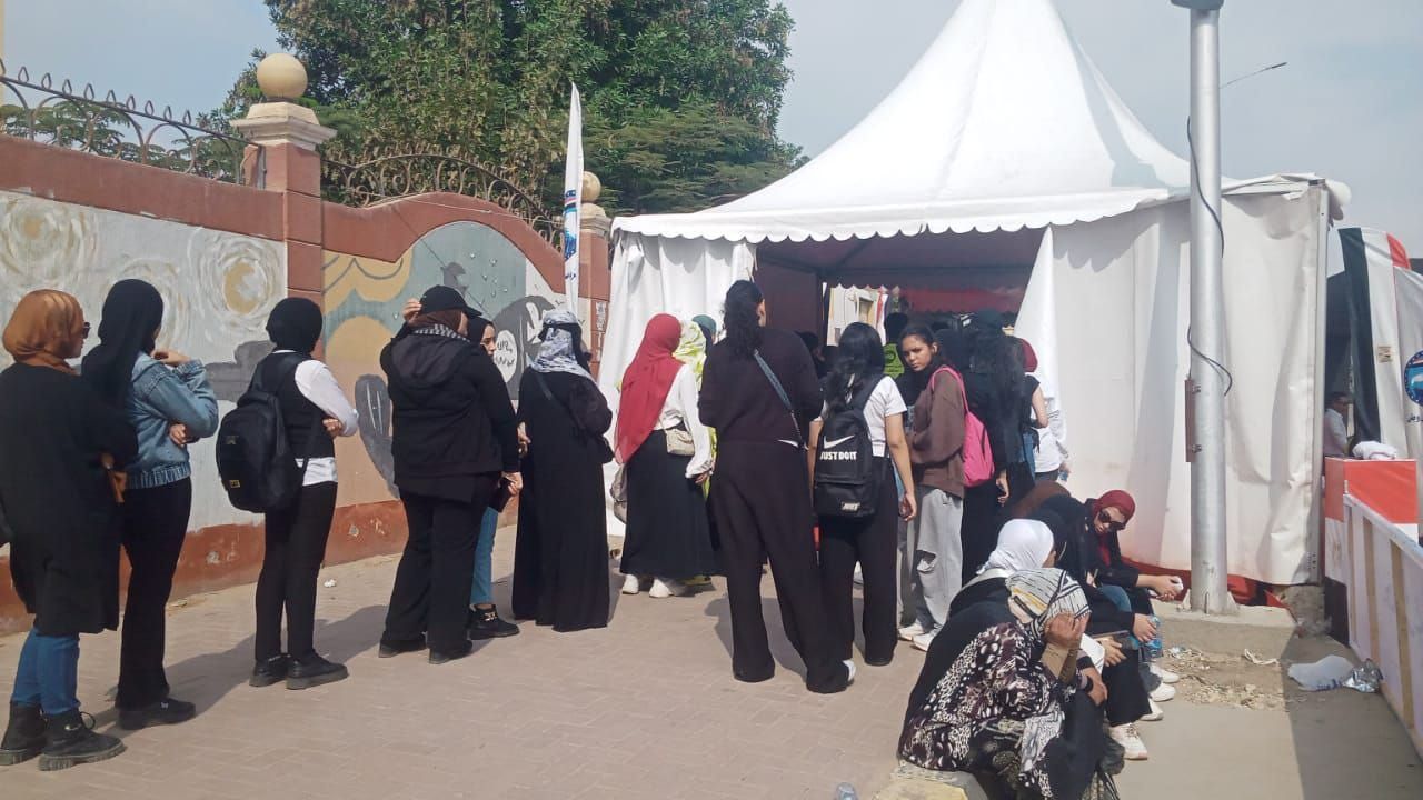 طوابير السيدات للتصويت بانتخابات النواب 2025 بالجيزة